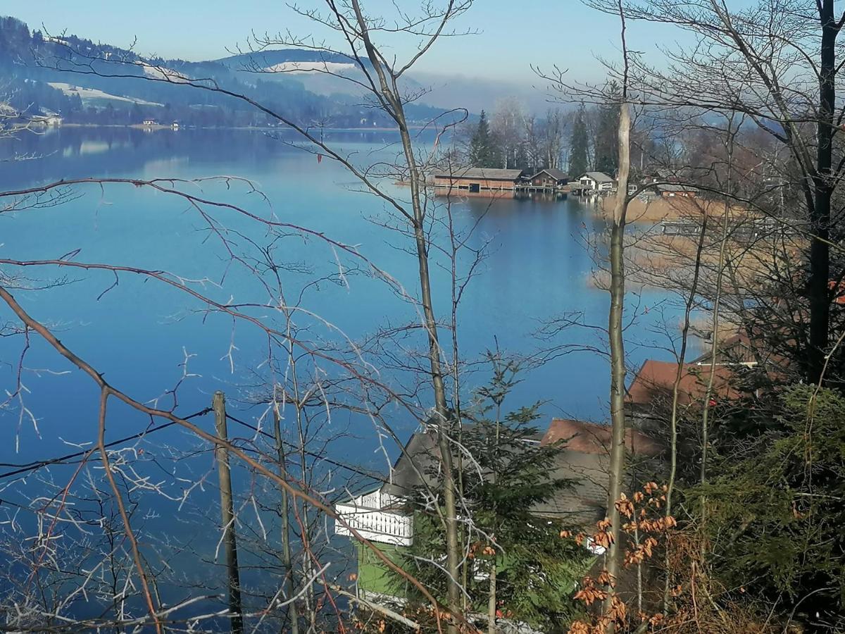 Wunderschoene Ferienwohnung Mit Seeblick Zell am Moos Exteriér fotografie